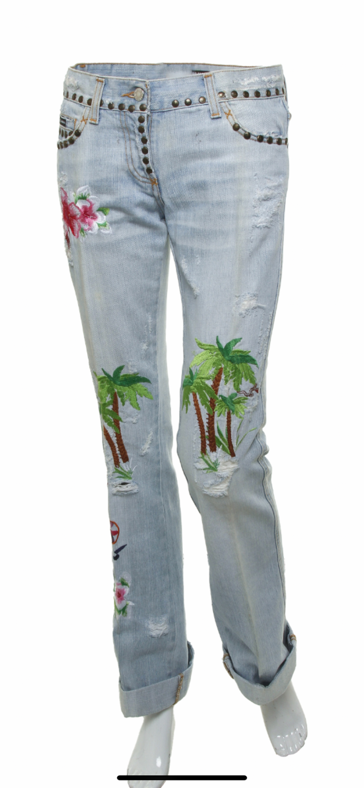 Dolce & Gabbana, Trouser Jeans, 2005, Size IT 38