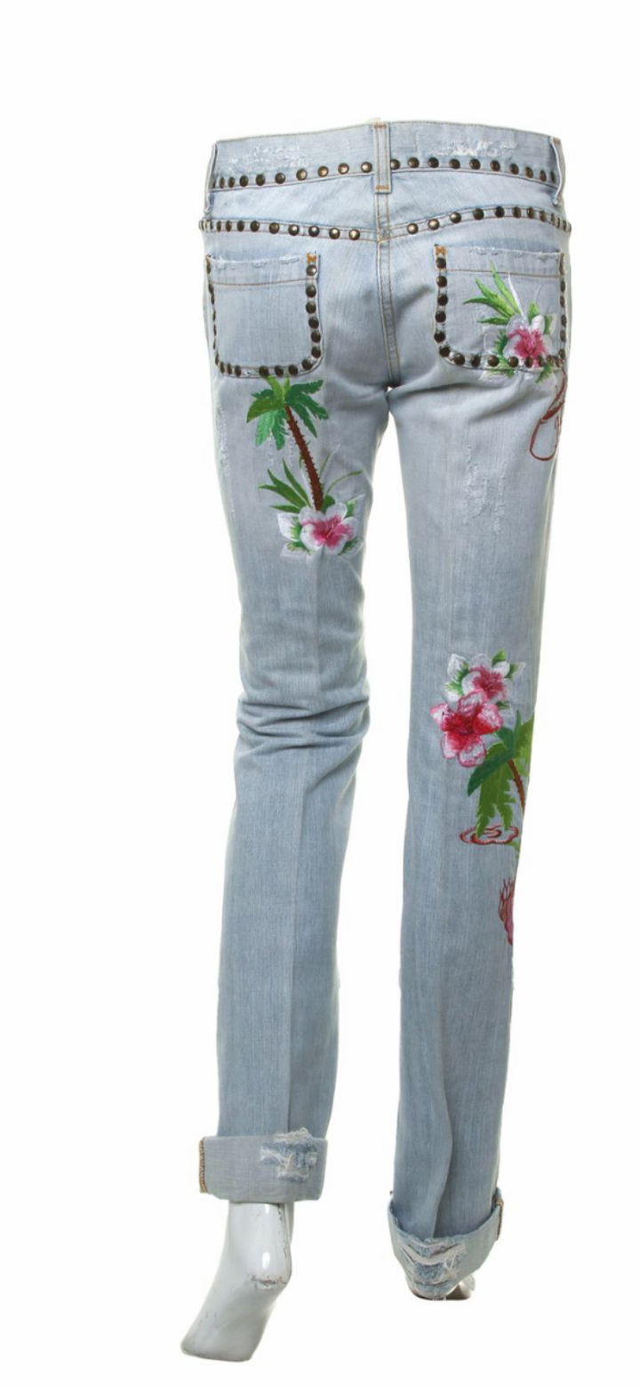 Dolce & Gabbana, Trouser Jeans, 2005, Size IT 38