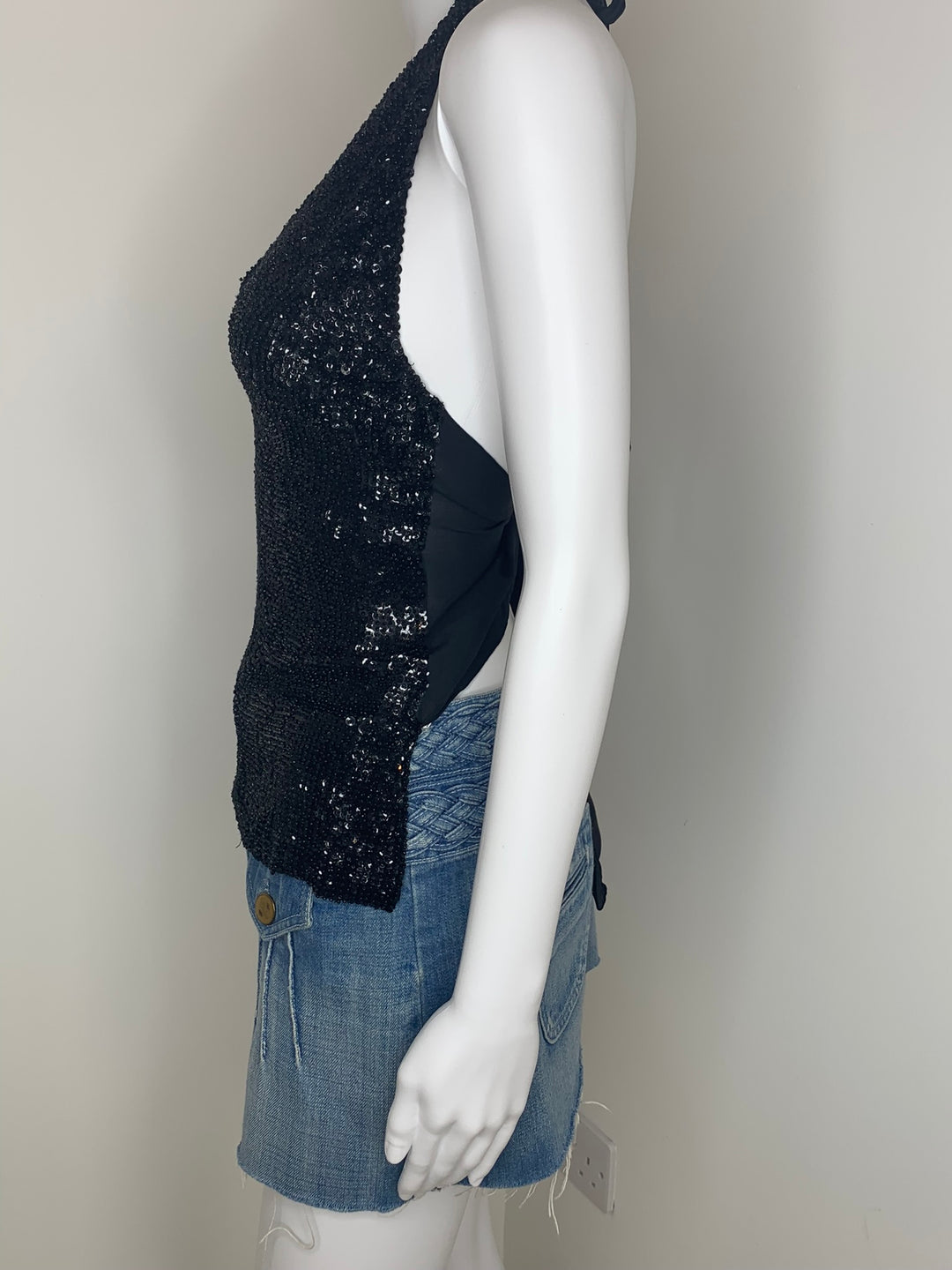 P.A.R.O.S.H., Top, Black 2007, Size Medium
