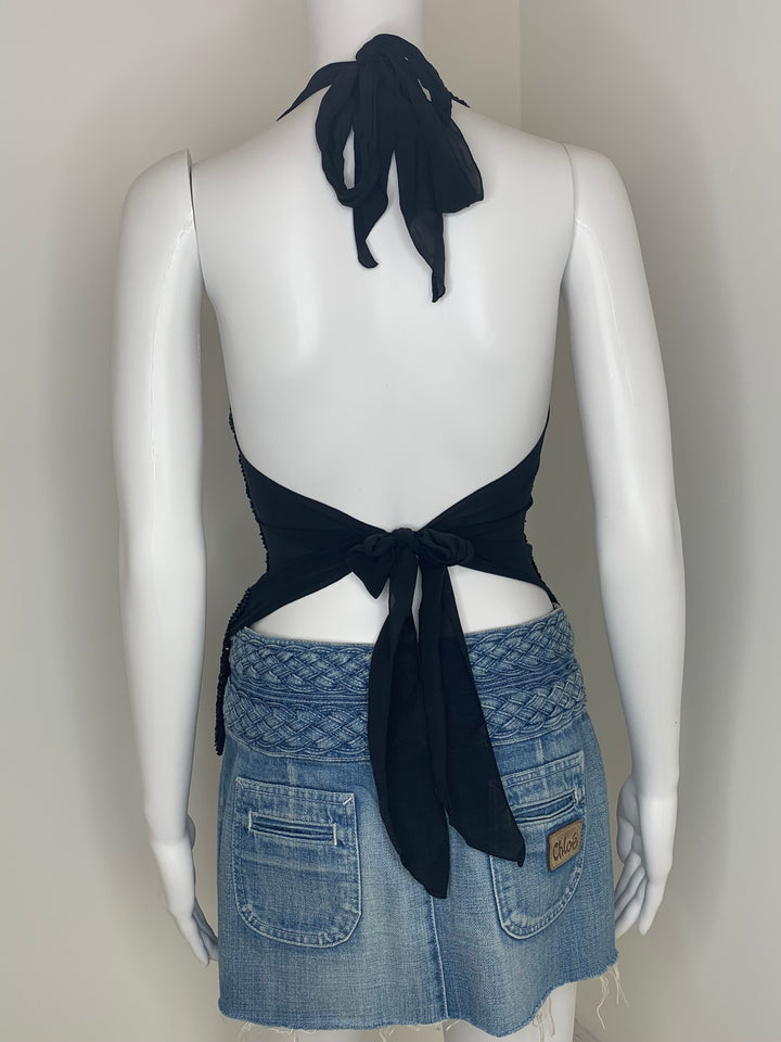 P.A.R.O.S.H., Top, Black 2007, Size Medium