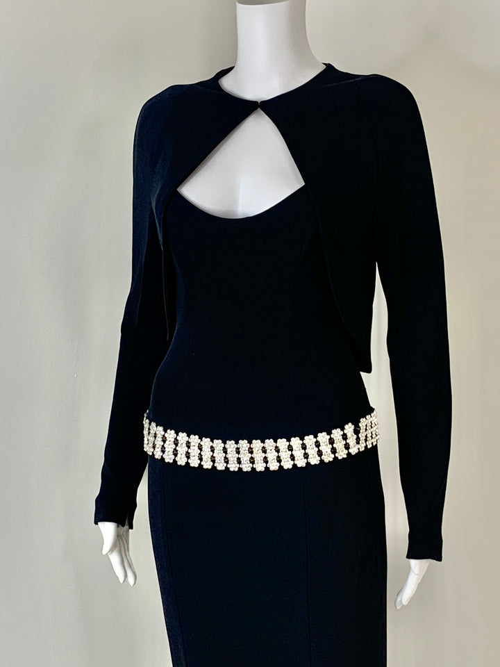 Jiki Couture Monte Carlo, Dress, Jacket, 2000, Size FR 44