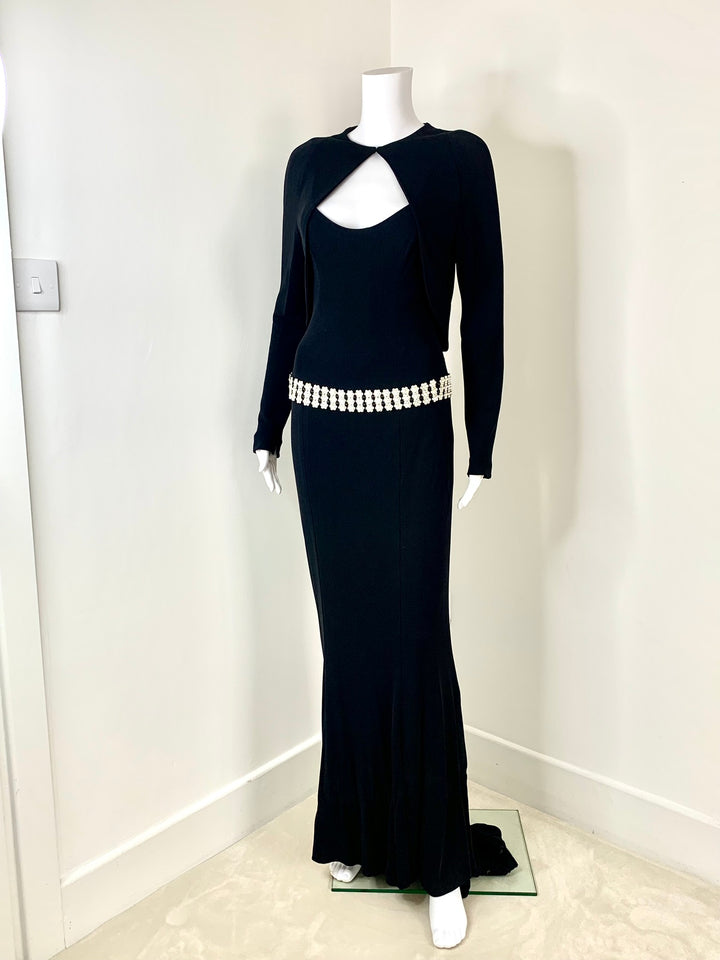 Jiki Couture Monte Carlo, Dress, Jacket, 2000, Size FR 44