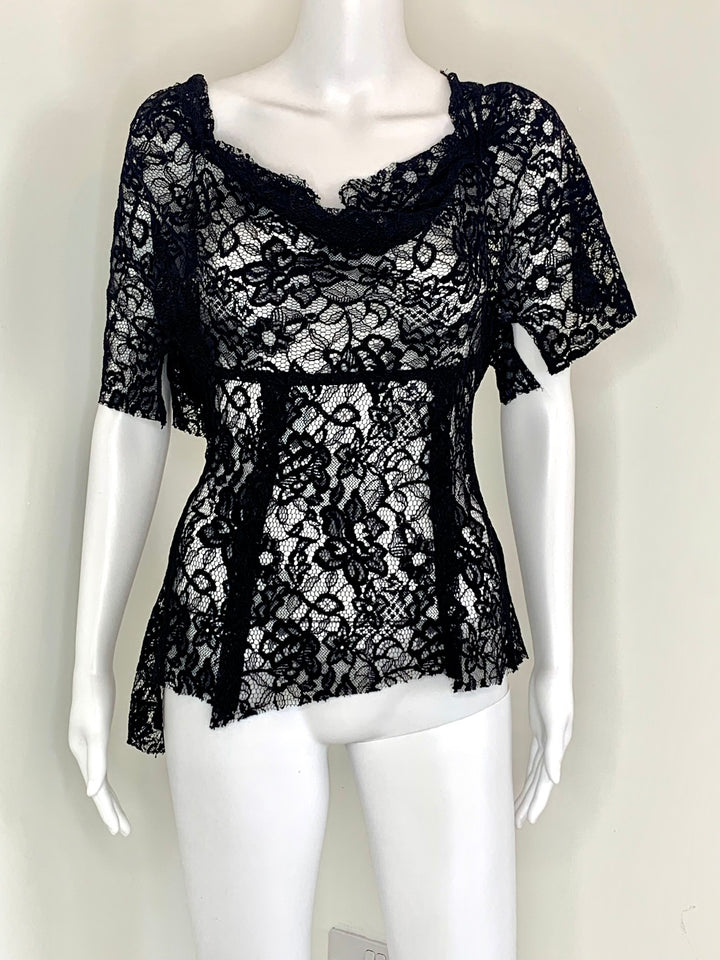 Alexander McQueen, Top, 2007, Size UK Medium