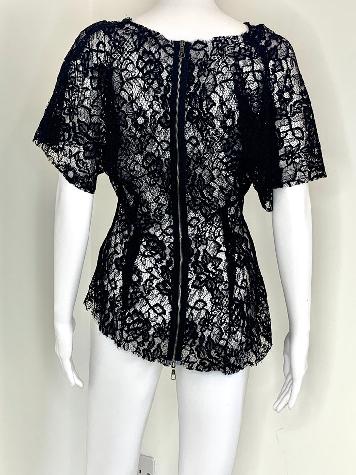 Alexander McQueen, Top, 2007, Size UK Medium