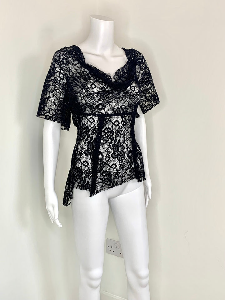 Alexander McQueen, Top, 2007, Size UK Medium