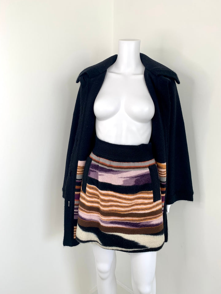Missoni, Skirt , Coat, 2002, Size UK 8 Skirt, Size UK 10 Coat
