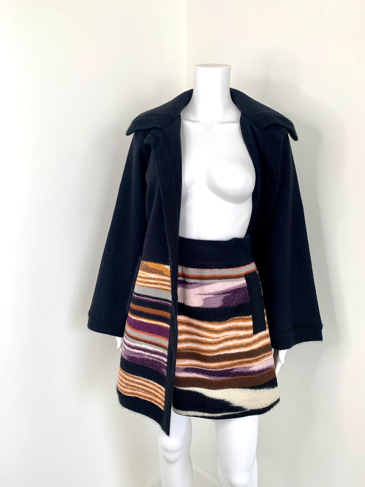 Missoni, Skirt , Coat, 2002, Size UK 8 Skirt, Size UK 10 Coat