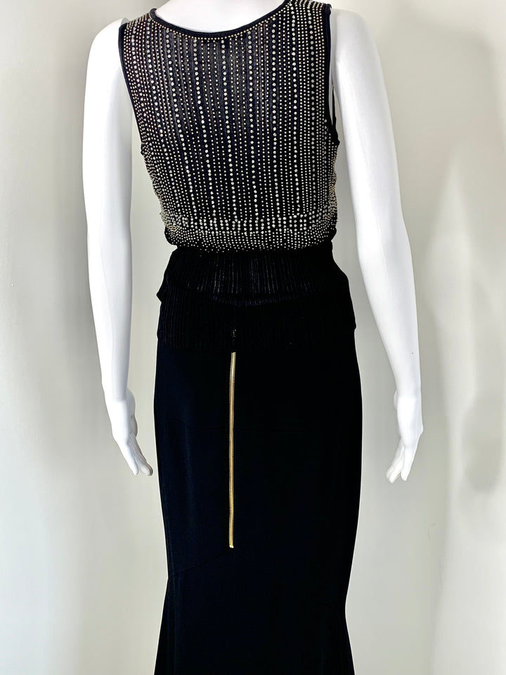 Roberto Cavalli, Sheer Cashmere , Top, 2006, Size UK 8/10